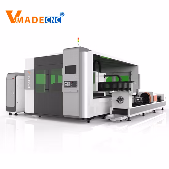 4kw to 12kw High Efficiency Enclosed Fiber Laser Cutting Machine Cutter for Thick Metal