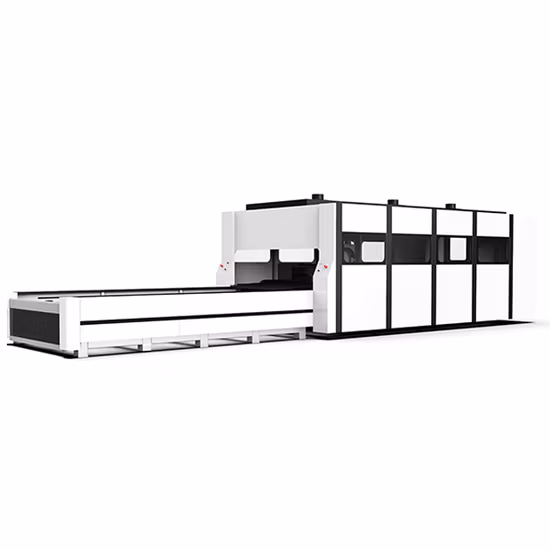High Power 8kw 10kw 12kw 15kw Enclosed Fiber Laser Cutting Machine Laser Cutter