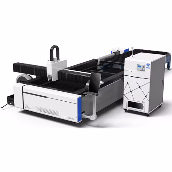 Power Optional Enclosed Metal Nonmetal Fiber Laser Marking Machine Gold Silver Cutter