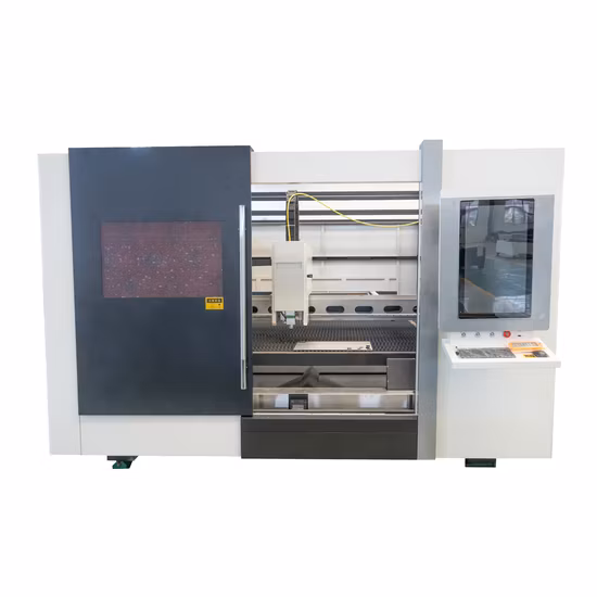 Enclosed Full Cover Metal CNC Cutting Fiber Laser Cutter for Stainless Steel