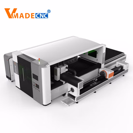 4kw to 12kw High Efficiency Enclosed Fiber Laser Cutting Machine Cutter for Thick Metal